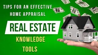 Tips for an effective home appraisal