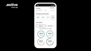 Motive Driver App Walkthrough