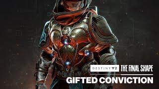 Gifted Conviction | Hunter Exotic Chest Armor Preview | Destiny 2: The Final Shape