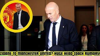 ZIDANE'S SHOCK ARRIVAL AT MANCHESTER UNITED: NEW HEAD COACH IN THE MAKING?