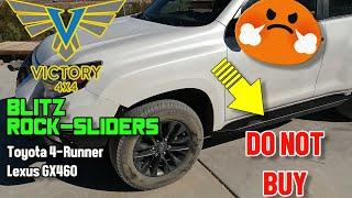 Big Issues: Victory 4x4 Blitz Rock-Sliders|GX 460 & 4Runner