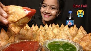 30 Samosa Eating Challenge | Samosa Challenge | Food Challenges | Failed Video 