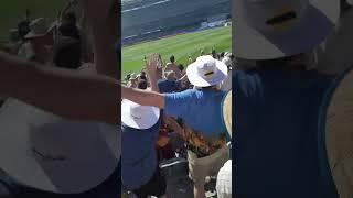 Travis Head Stretches with Australia Crowd POV #crowd #cricket #shorts #viral #travishead #bay13