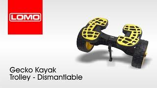 Lomo Gecko Kayak Trolley - Dismantlable