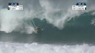 Sebastian Zietz Charges Pipe's Biggest Barrel - 2015 Pipeline Masters