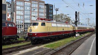 AKE Sonderzüge in Köln Hbf & Köln Messe/Deutz with other trains  13/4/24