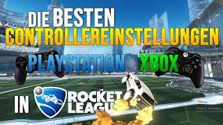 Die BESTEN Controller Einstellungen Playstation und Xbox | Rocket League Tipps [deutsch]