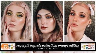 Sugarpill Capsule Collection: Orange Edition | 3 Looks 1 Palette