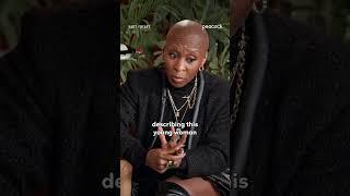 Cynthia Erivo finds out she's going to be Elphaba #HartToHeart #WickedMovie #CynthiaErivo #Shorts