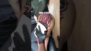 Tattoo 10 hours - Tattoo Time Lapse - #shorts