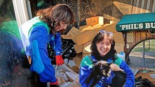 Dumpster Diving in New York & Visiting Punxsy Phil the Groundhog!