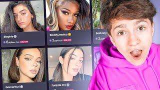 FaZe H1ghSky1 BUYS 3 GAMER GIRLS To Play FORNITE With Him...