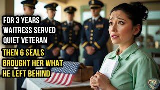 For 3 Years, Waitress Served Quiet Veteran — Then 6 SEALs Brought Her What He Left Behind
