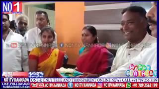 #NO1TV | MLA Smt. ROOPAKALA SHASHIDAR BIRTHDAY CELEBRATION AT CONGRESS OFFICE | HAPPY HOME & ASHRAM