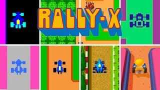 Rally-X Versions Comparison (HD 60 FPS)