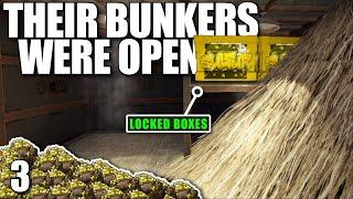 I BROKE INTO THIS CLANS BASE WHO LEFT THEIR BUNKERS OPEN | Solo Rust