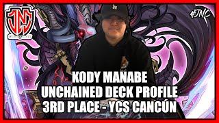 3rd Place YCS Cancun Unchained Deck Profile! ft. Kody Manabe