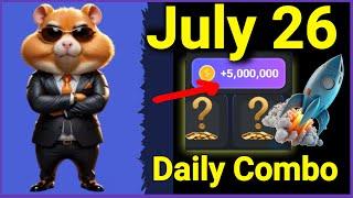 26 July Hamster Kombat Daily Combo Code  Today