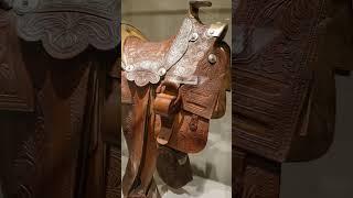 Saddles as Piece of art #nicethingstime #texas #vintage #history #saddle #western #art