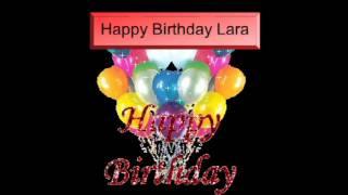 Happy Birthday Lara