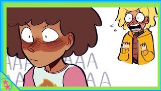 Sasha's Flustering Gesture: Wearing Anne's Jacket | Amphibia Comic Dub