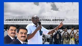 ruto in trouble after selling JKIA as Indian firm fires all JKIA Workers today