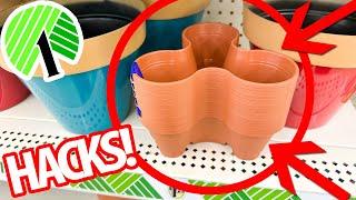 Grab $1 PLANTERS from Dollar Tree for these BRAND NEW HACKS!