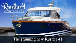 The stunning NEW R41 Motor Yacht from Rustler Yachts