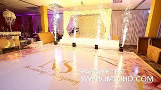 Cold Sparklers - Wedding Cold Sparkle Effect - Ideal Media DMV Wedding Stuff