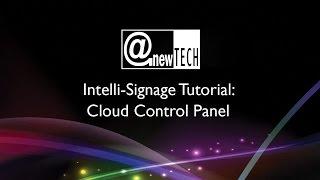 Intelli-Signage Tutorial: Cloud Control Panel