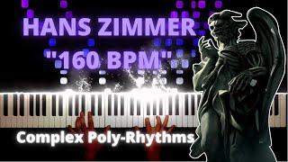 Angels and Demons - 160 BPM - Hans Zimmer (Advanced Piano Solo)