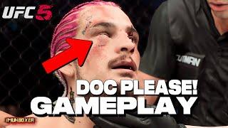 EA SPORTS UFC 5 - Will the DOCTOR allow Sean O'Malley to continue? - Dramatic Ending!