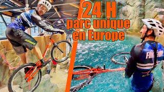 CE PARC AQUATIQUE EST UNIQUE EN EUROPE ( Défi vtt trial)