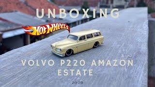 Unboxing Hotwheels Boulevard Volvo P220 Amazon Estate Kuning