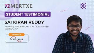 Best EMBEDDED SYSTEMS Training Institute, Bangalore | Kiran Placed at MaxLinear | Emertxe Reviews