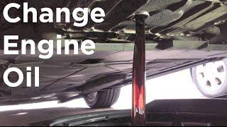 How To Change Engine Oil On A Porsche Boxster 986 987