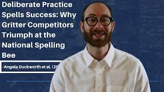 Research Bite: Deliberate Practice Spells Success (Angela Duckworth et al.) [English]