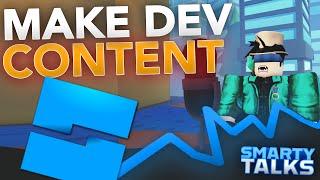 Why You NEED To Make a Roblox Dev YouTube Channel (Here's How.) | SmartyTalks Episode 9