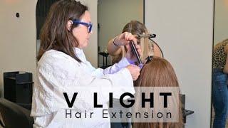 Is V Light The Best Hair Extension Method For THIN HAIR? (Your Guide to V Light Hair Extension)