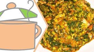 Nigerian Okra Soup with Ogbono | Flo Chinyere