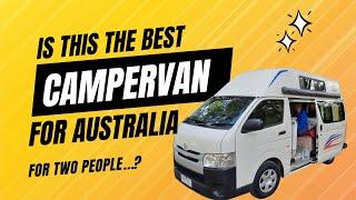 Best Campervan for two people touring Australia?  BEST Budget Option if you are seeking comfort.