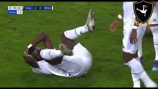 Antonio Rüdiger Head injury against Shakhtar Donetsk.