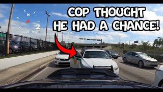 5.0 Mustang Gets Into CRAZY Police Chase! (Almost CAUGHT)