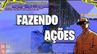 FAZENDO AÇÕES NO BMRP | TEVE TROCA DE TIROS COM A POLÍCIA??? | GTA SAMP