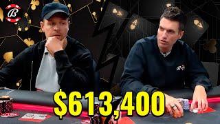 BIGGEST Pot Ever On Bally Live Poker Between Doug Polk And Andrew Robl