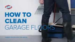 Clorox® How-To : Clean Garage Floors (with Clorox® Outdoor Bleach)