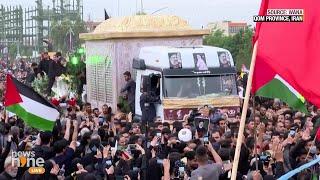 President Raisi's Funeral Procession: Thousand Gather to Bid Farewell in Qom | News9