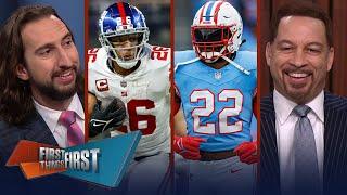 Ravens sign Derrick Henry, Saquon to Eagles sickening & NFC South update | NFL | FIRST THINGS FIRST