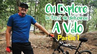 On explore la forêt de Yakouren à vélo, première partie (lac vert)