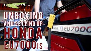 Unboxing and Setting up the Honda EU7000 Generator - The only EU7000 video you'll ever need!